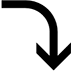 Right Arrow Curving Down, the design in this release