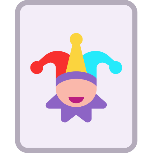 Joker as drawn by Microsoft in Windows 11 22H2