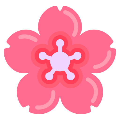 Cherry Blossom as drawn by Microsoft in Windows 11 22H2