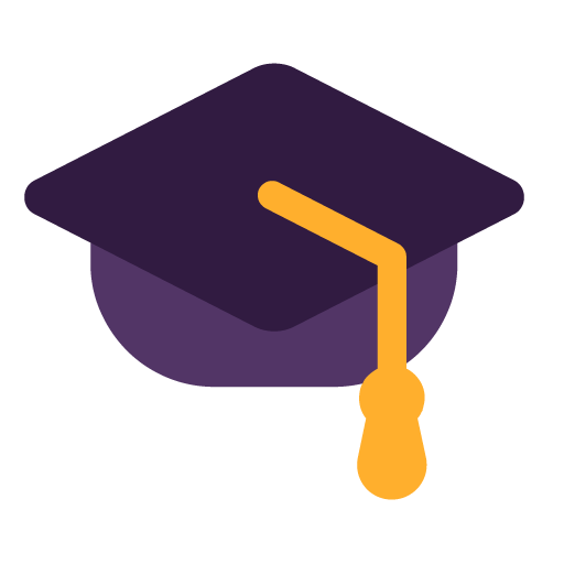 Graduation Cap as drawn by Microsoft in Windows 11 22H2
