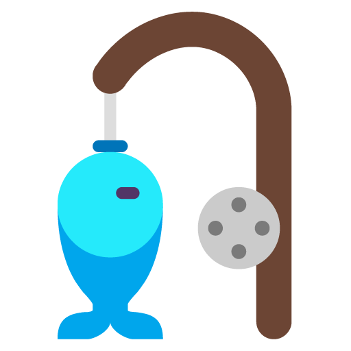 Fishing Pole as drawn by Microsoft in Windows 11 22H2