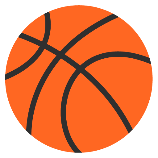 Basketball as drawn by Microsoft in Windows 11 22H2