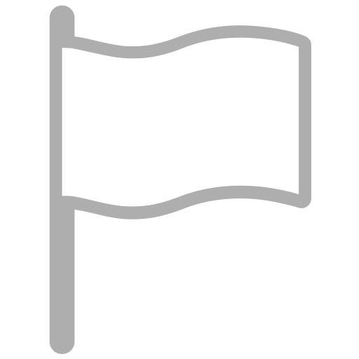 White Flag as drawn by Microsoft in Windows 11 22H2