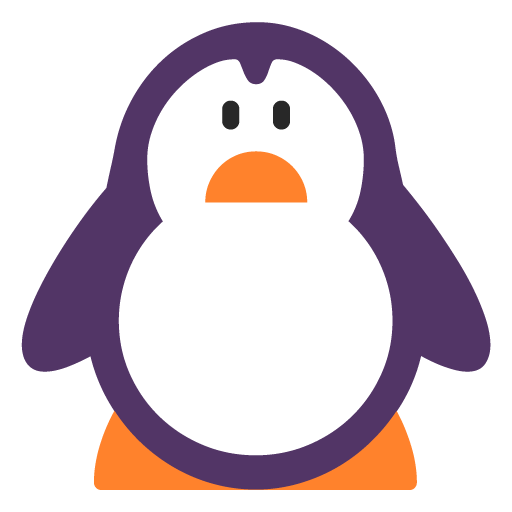 Pingüino as drawn by Microsoft in Windows 11 22H2