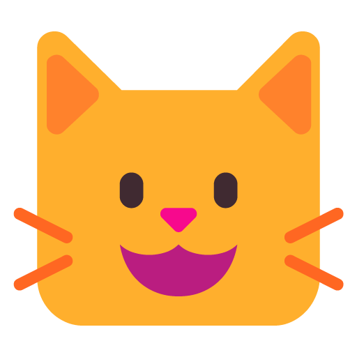 Cat Face as drawn by Microsoft in Windows 11 22H2