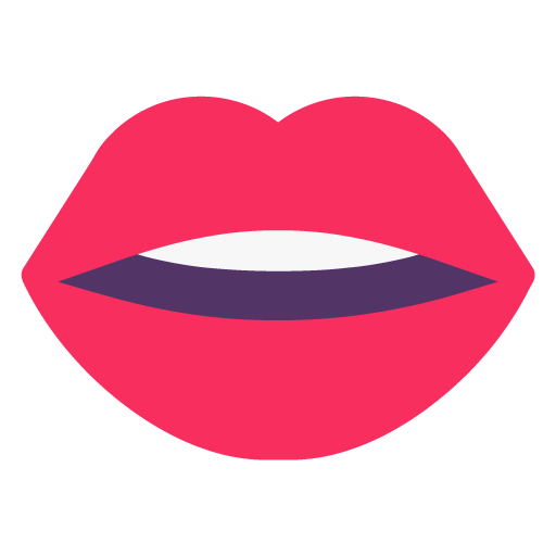 Mouth as drawn by Microsoft in Windows 11 22H2