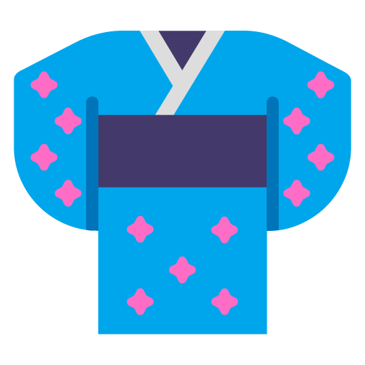 Kimono as drawn by Microsoft in Windows 11 22H2