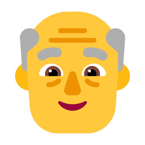 Old Man as drawn by Microsoft in Windows 11 22H2
