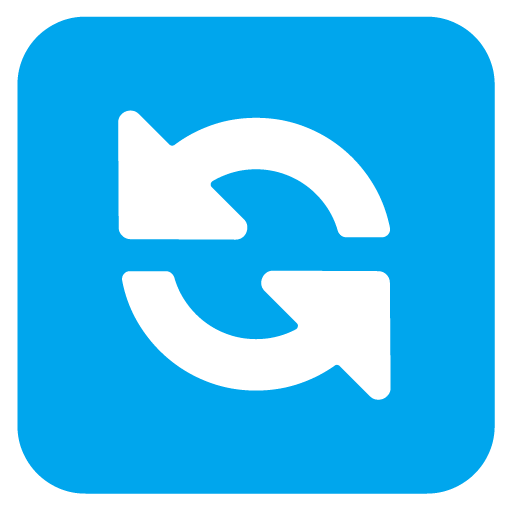 Counterclockwise Arrows Button as drawn by Microsoft in Windows 11 22H2