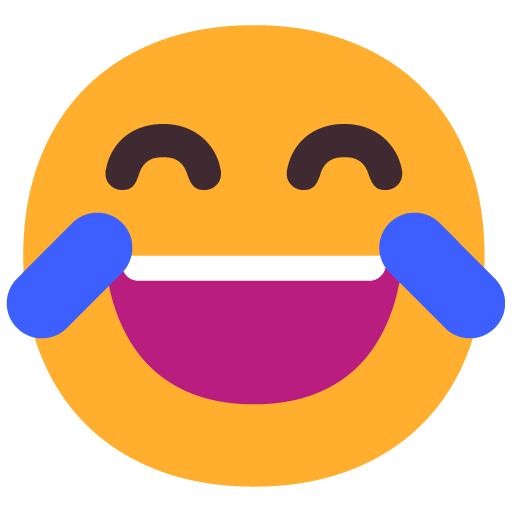 Face with Tears of Joy, the previous design