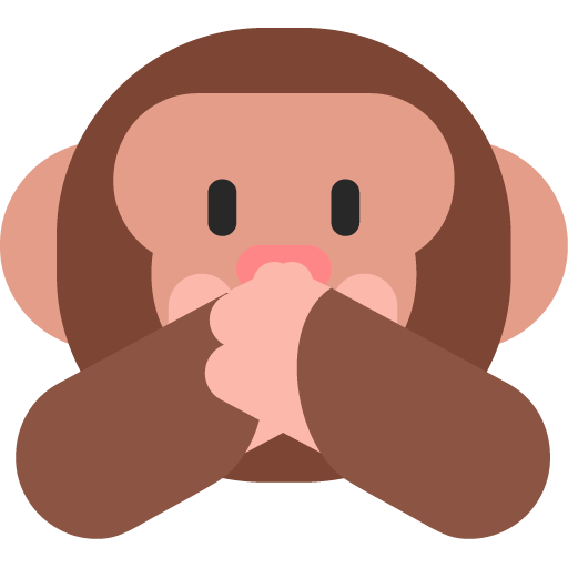 Speak-No-Evil Monkey as drawn by Microsoft in Windows 11 22H2