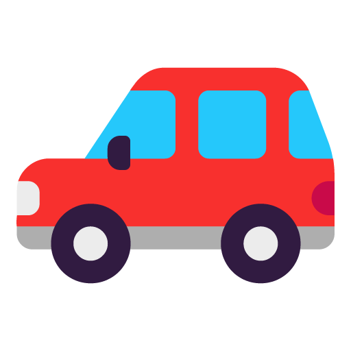 Automobile as drawn by Microsoft in Windows 11 22H2