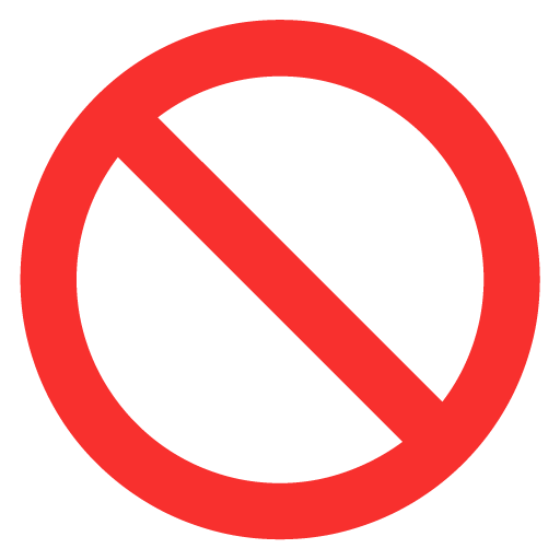 Prohibited as drawn by Microsoft in Windows 11 22H2