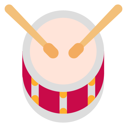 Drum as drawn by Microsoft in Windows 11 22H2