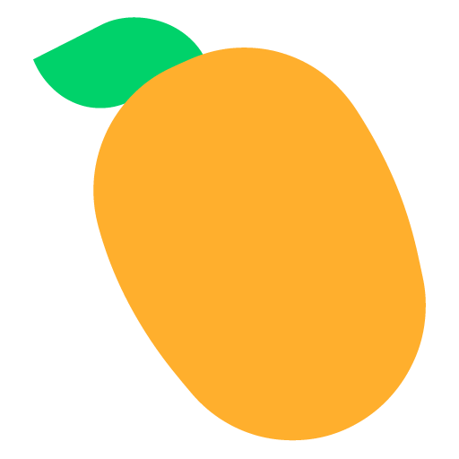 Mango as drawn by Microsoft in Windows 11 22H2