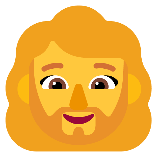 Woman: Beard, the design in this release