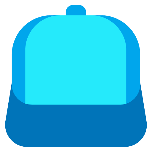 Billed Cap as drawn by Microsoft in Windows 11 22H2