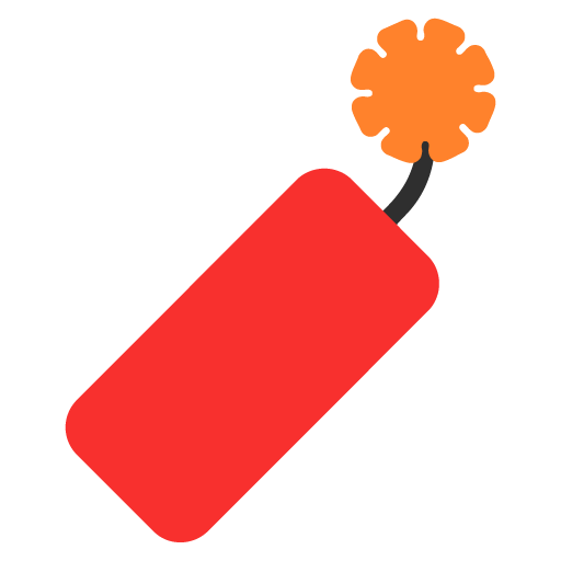 Firecracker as drawn by Microsoft in Windows 11 22H2