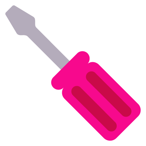 Screwdriver as drawn by Microsoft in Windows 11 22H2