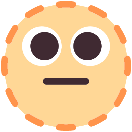 dotted line face — Microsoft