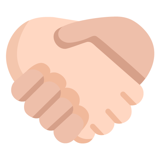 Handshake: Light Skin Tone, Medium-Light Skin Tone, the design in this release