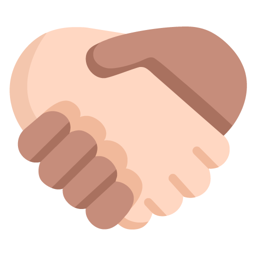 Handshake: Light Skin Tone, Medium Skin Tone, the design in this release
