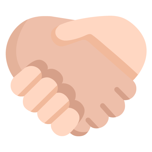 Handshake: Medium-Light Skin Tone, Light Skin Tone, the design in this release