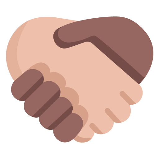 Handshake: Medium-Light Skin Tone, Medium-Dark Skin Tone, the design in this release