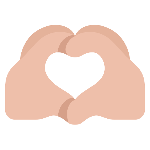 Heart Hands: Medium-Light Skin Tone, the design in this release
