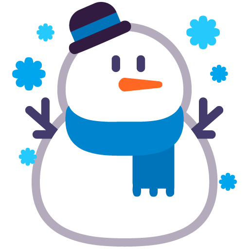 Pupazzo Di Neve as drawn by Microsoft in Windows 11 22H2