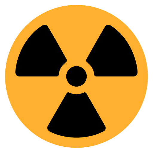 Radioactive as drawn by Microsoft in Windows 11 22H2