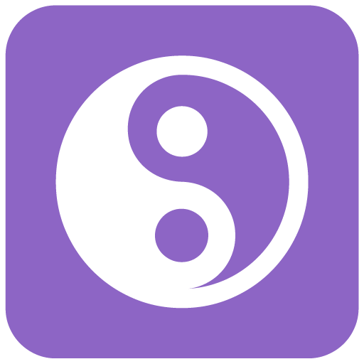 Yin Yang as drawn by Microsoft in Windows 11 22H2