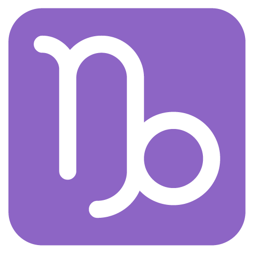Capricorn as drawn by Microsoft in Windows 11 22H2