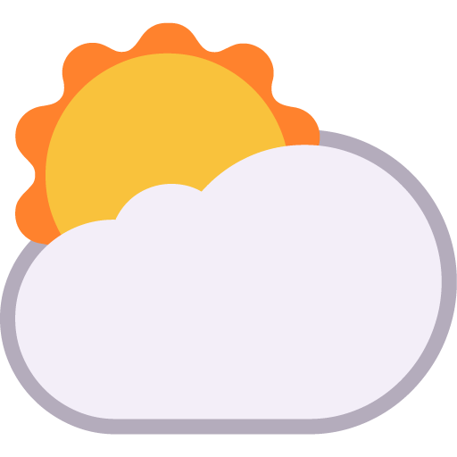 Sonne Hinter Wolke as drawn by Microsoft in Windows 11 22H2