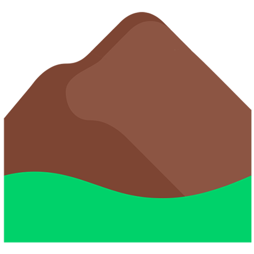 Mountain as drawn by Microsoft in Windows 11 22H2