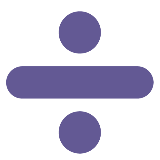 Divide as drawn by Microsoft in Windows 11 22H2