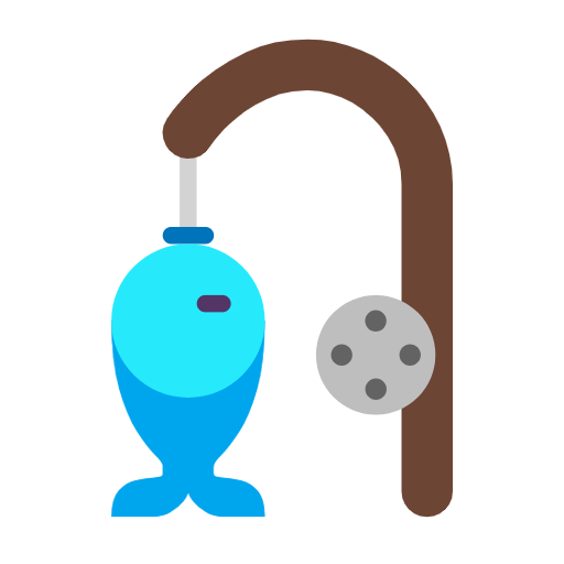 Fishing Pole as drawn by Microsoft in Windows 11 23h2 June 2024 Update