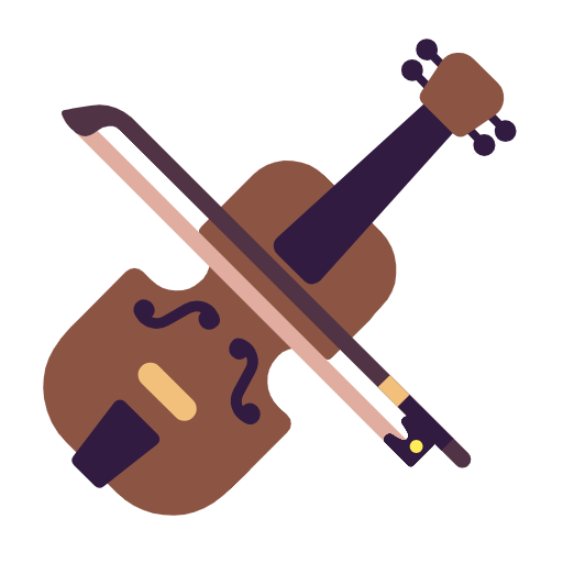 Violin as drawn by Microsoft in Windows 11 23h2 June 2024 Update