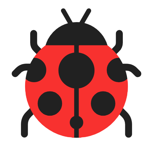 Lady Beetle as drawn by Microsoft in Windows 11 23h2 June 2024 Update