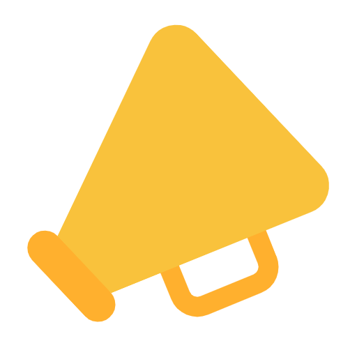 Megaphone as drawn by Microsoft in Windows 11 23h2 June 2024 Update