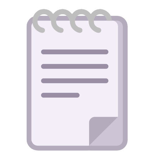Spiral Notepad as drawn by Microsoft in Windows 11 23h2 June 2024 Update