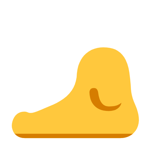 Foot as drawn by Microsoft in Windows 11 23h2 June 2024 Update