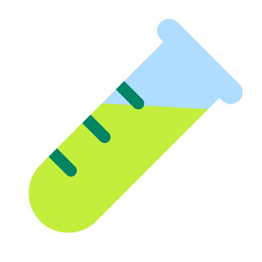 Test Tube as drawn by Microsoft in Windows 11 23h2 June 2024 Update