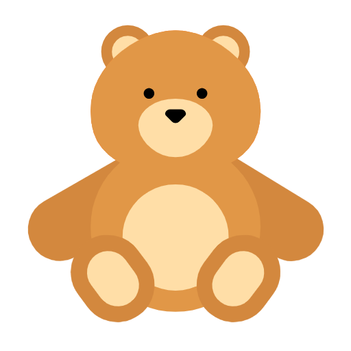 Teddy Bear as drawn by Microsoft in Windows 11 23h2 June 2024 Update