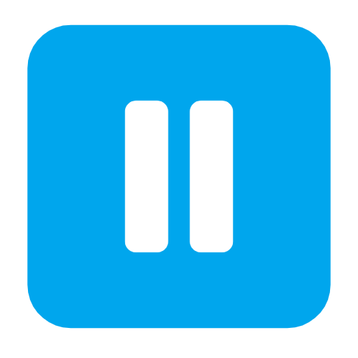 Pause Button as drawn by Microsoft in Windows 11 23h2 June 2024 Update