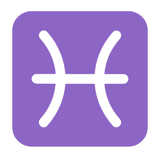 Pisces as drawn by Microsoft in Windows 11 23h2 June 2024 Update