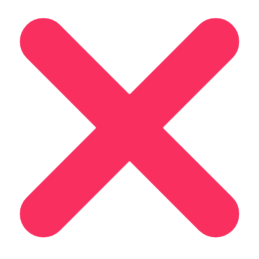 Cross Mark as drawn by Microsoft in Windows 11 23h2 June 2024 Update