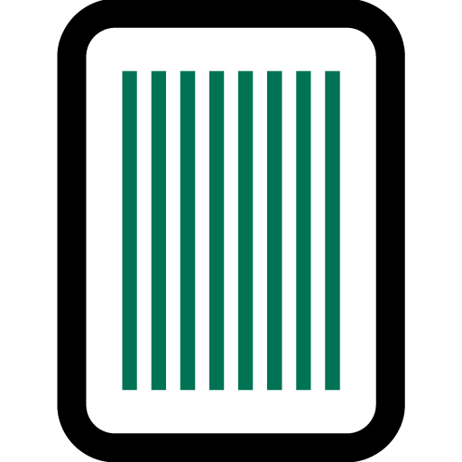 Mahjong Tile Back as rendered by Microsoft