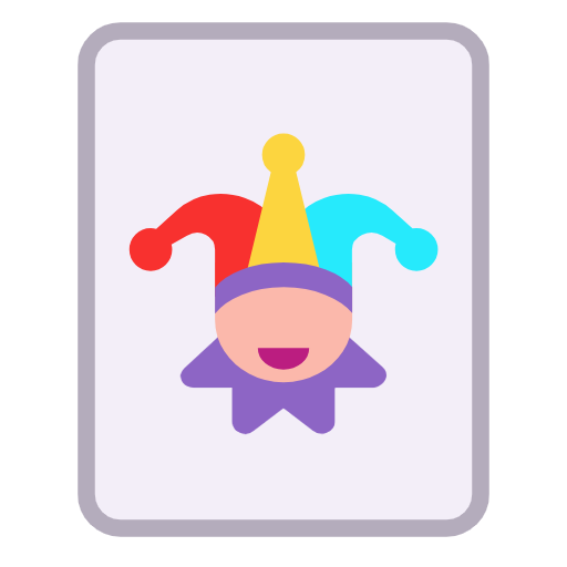 Joker as drawn by Microsoft in Windows 11 23H2