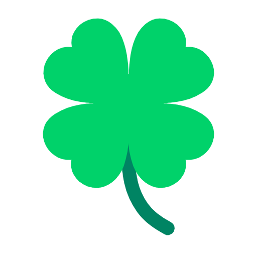 Four Leaf Clover as drawn by Microsoft in Windows 11 23H2
